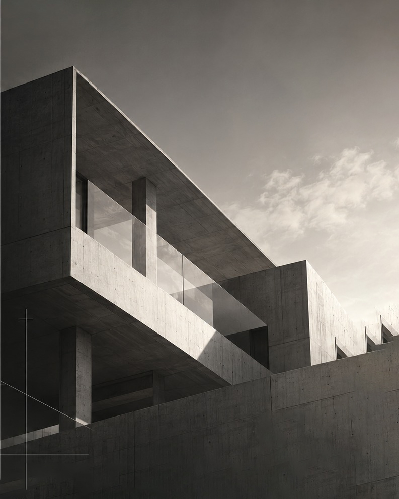 Modern architectural structure